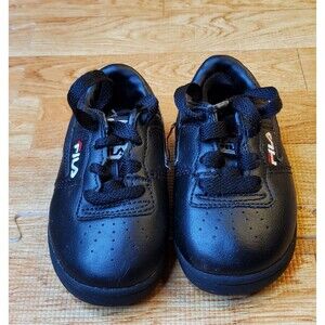 Fila Original Fitness Toddler Shoes Black 7VF80105-970 Size 4